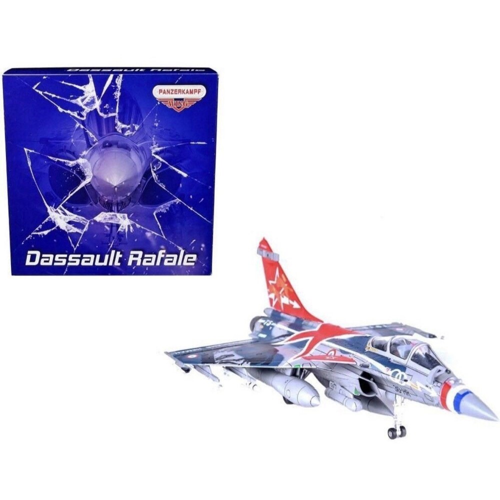DASSAULT RAFALE C FIGHTER JET 1/72 BY PANZERKAMPF 14616PA Missing Stand Open Box